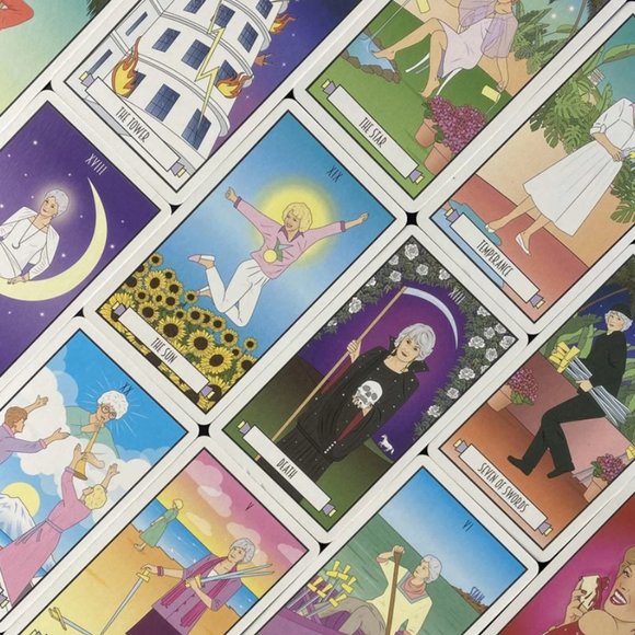 NEW Tarot! The Golden Girls Tarot Card Deck - Picture 4 of 4